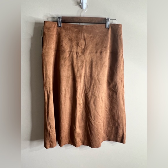 NWT worthington suede look skirt full front zip size 8 - Picture 9 of 9